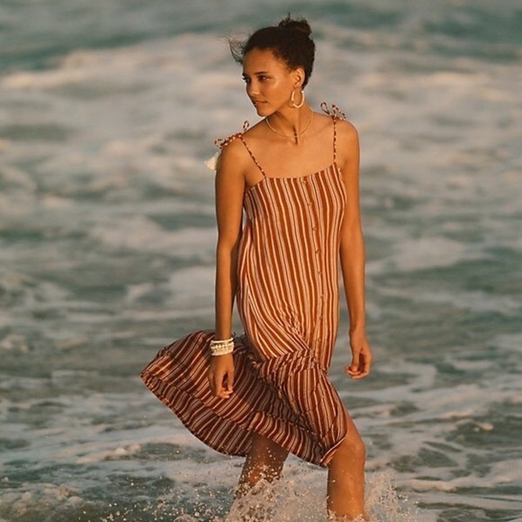 Faithful The Brand Arietta Stripes Dress - Picture 2 of 5